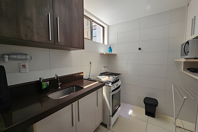 BIG 1 dorm com garagem FIXA, a 300m da PRAIA de Intermares