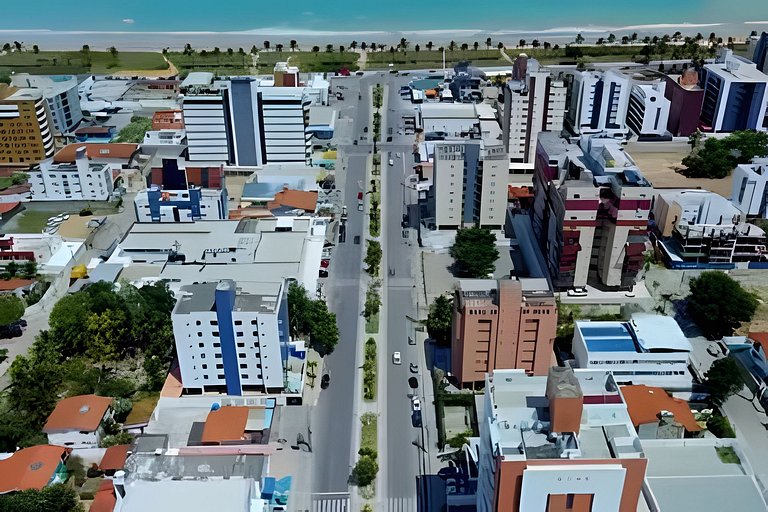 BIG 1 dorm com garagem FIXA, a 300m da PRAIA de Intermares