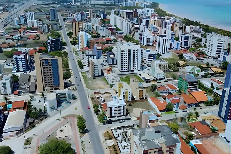 BIG 1 dorm com garagem FIXA, a 300m da PRAIA de Intermares