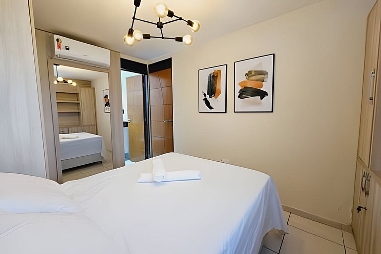 ESPETACULAR 1 dorm com piscina em Manaíra!
