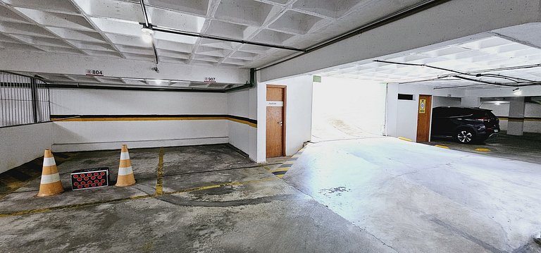 CABO BRANCO - 2 dorm, 5 pessoas, piscina, garagem!