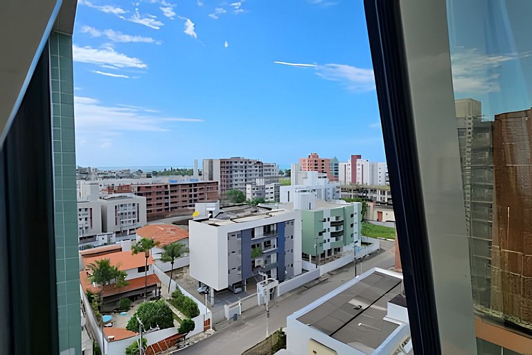 Ponta de Campina: VISTA MAR, Piscina e Conforto