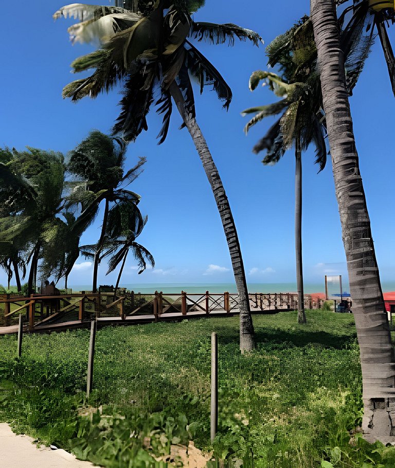 Ponta de Campina: VISTA MAR, Piscina e Conforto