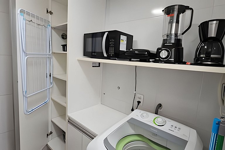 PÉ NA AREIA Raridade, Jardim Oceania com Piscina e garagem