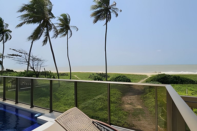 PÉ NA AREIA Raridade, Jardim Oceania com Piscina e garagem