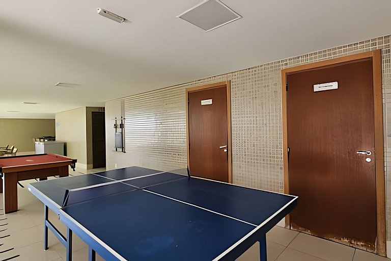 PÉ NA AREIA Raridade, Jardim Oceania com Piscina e garagem