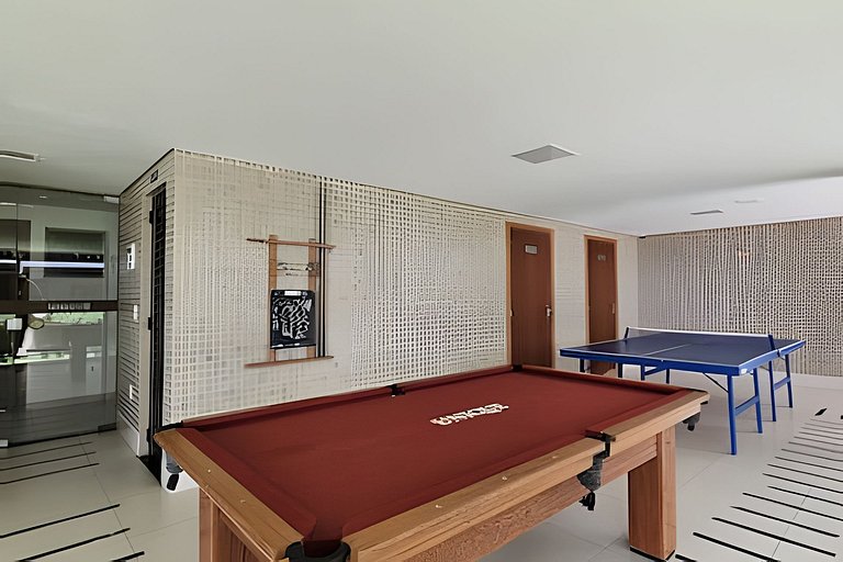 PÉ NA AREIA Raridade, Jardim Oceania com Piscina e garagem
