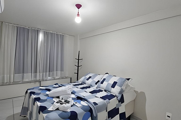 ACONCHEGANTE em Tambaú, piscina, garagem FIXA e completo!