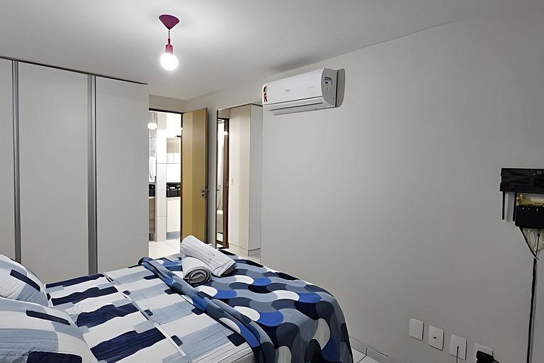 ACONCHEGANTE em Tambaú, piscina, garagem FIXA e completo!