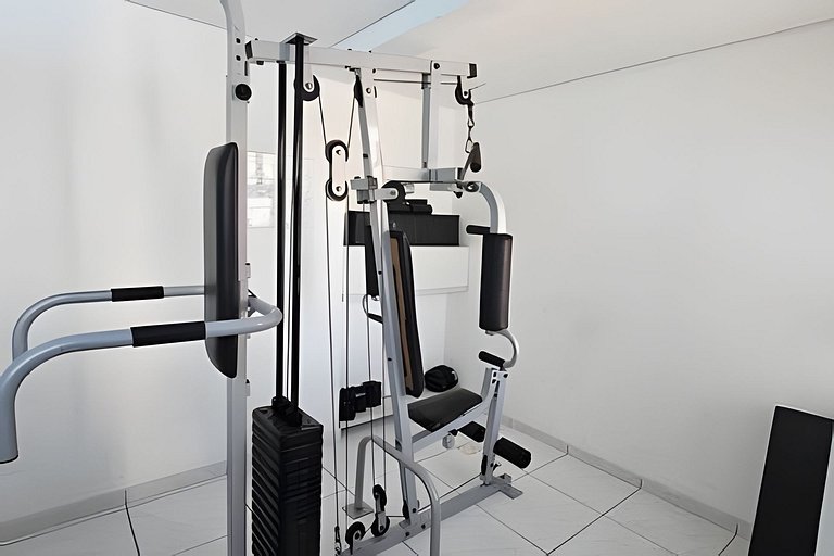 ACONCHEGANTE em Tambaú, piscina, garagem FIXA e completo!