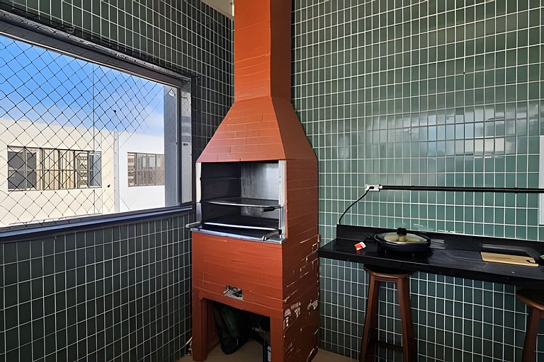 ACONCHEGANTE em Tambaú, piscina, garagem FIXA e completo!