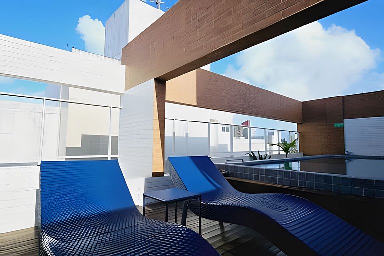 STUDIO CONFORTO Intermares, piscina e garagem fixa