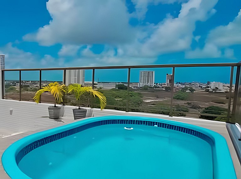 MARAVILHOSO 3 dorm Intermares c/ piscina e garagem