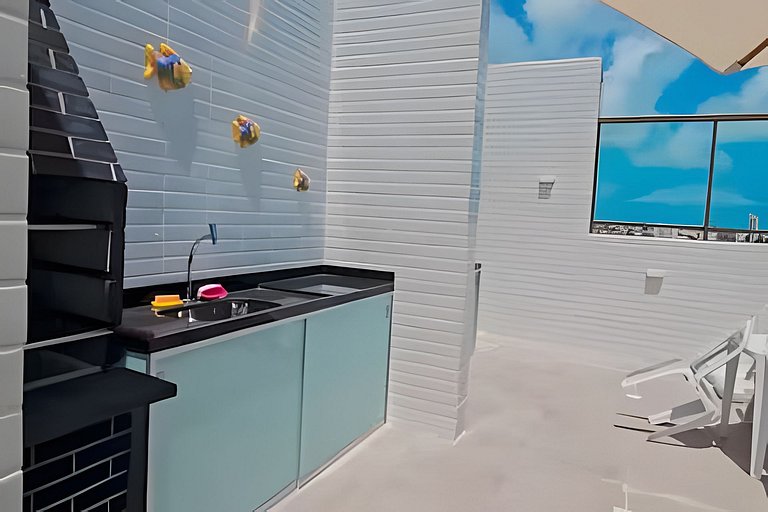 MARAVILHOSO 3 dorm Intermares c/ piscina e garagem
