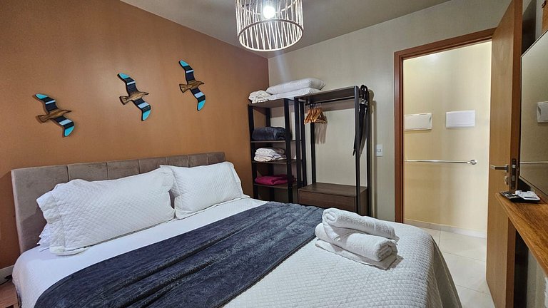 PERFEITO 1dorm, piscina, churrasqueria, Intermares