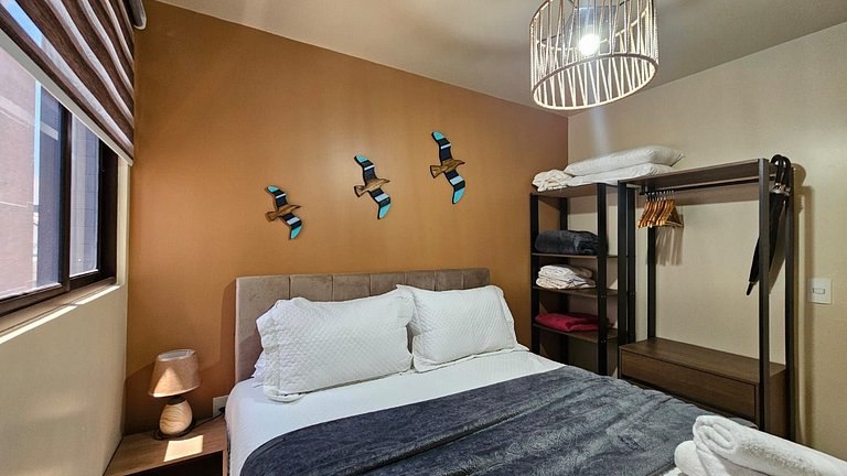 PERFEITO 1dorm, piscina, churrasqueria, Intermares