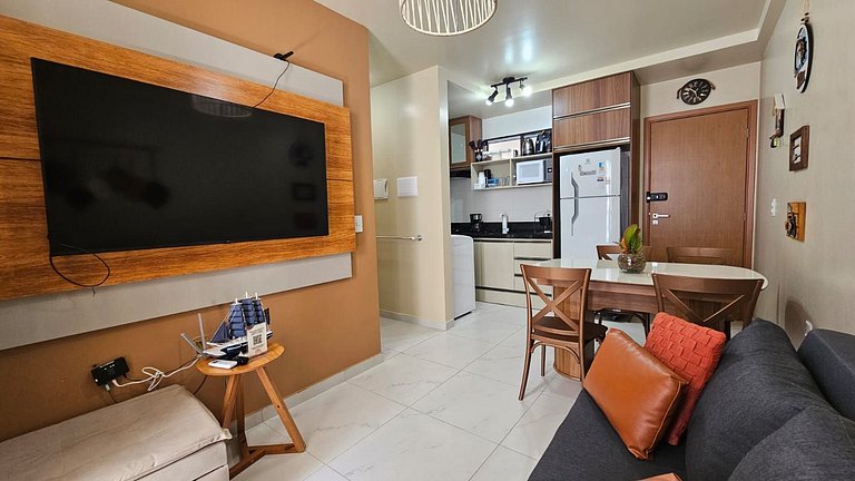 PERFEITO 1dorm, piscina, churrasqueria, Intermares