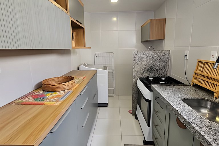 ACONCHEGO em Ponta de Campina, 3 Quartos + Garagem