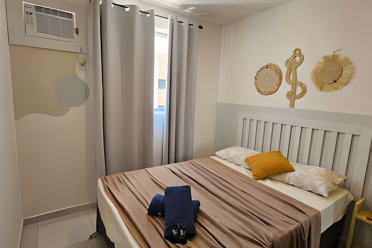 ACONCHEGO Ponta de Campina, 3 dorm. e garagem fixa