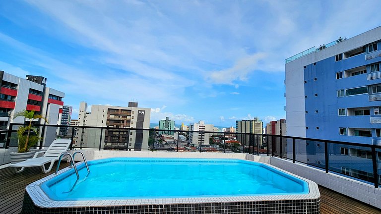 BELEZA e Conforto CABO Branco c/ Piscina e Garagem