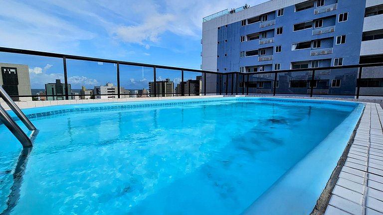 BELEZA e Conforto CABO Branco c/ Piscina e Garagem