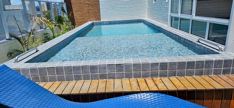 STUDIO CONFORTO Intermares, piscina e garagem fixa