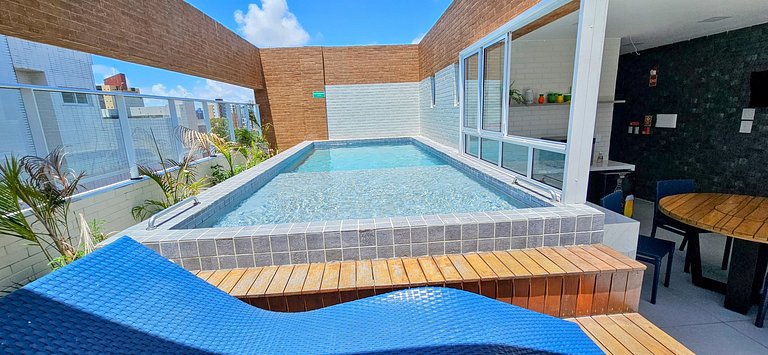 STUDIO CONFORTO Intermares, piscina e garagem fixa