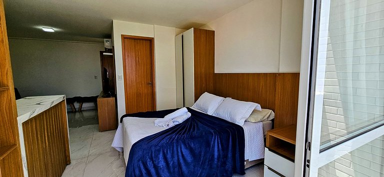 STUDIO CONFORTO Intermares, piscina e garagem fixa