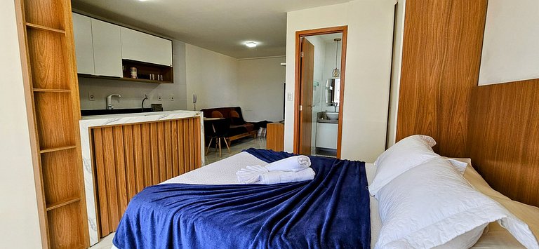 STUDIO CONFORTO Intermares, piscina e garagem fixa