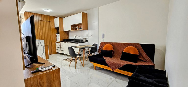 STUDIO CONFORTO Intermares, piscina e garagem fixa