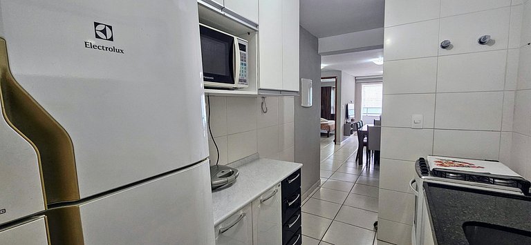 CABO BRANCO - 2 dorm, 5 pessoas, piscina, garagem!