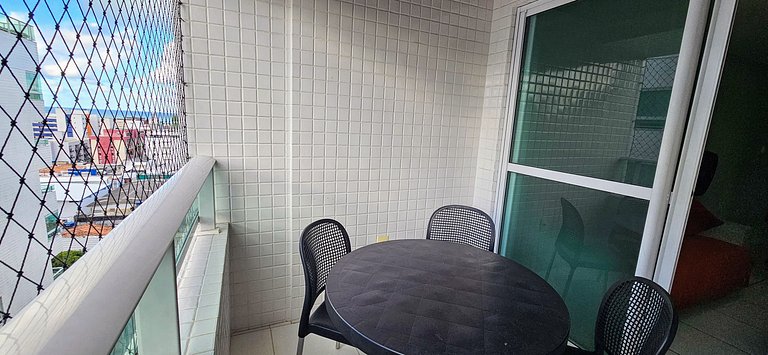 CABO BRANCO - 2 dorm, 5 pessoas, piscina, garagem!