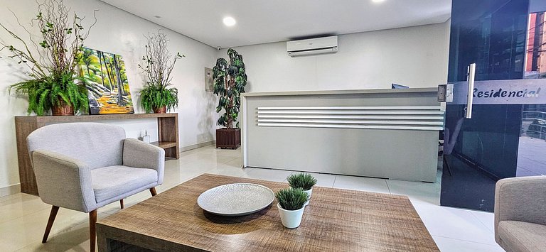 CABO BRANCO - 2 dorm, 5 pessoas, piscina, garagem!