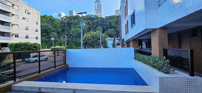 CABO BRANCO, 2 quadras do mar, piscina, garagem