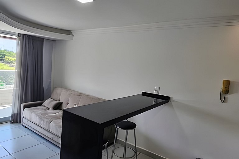 BESSA VISTA MAR, 100m da orla, 1 dorm. e garagem