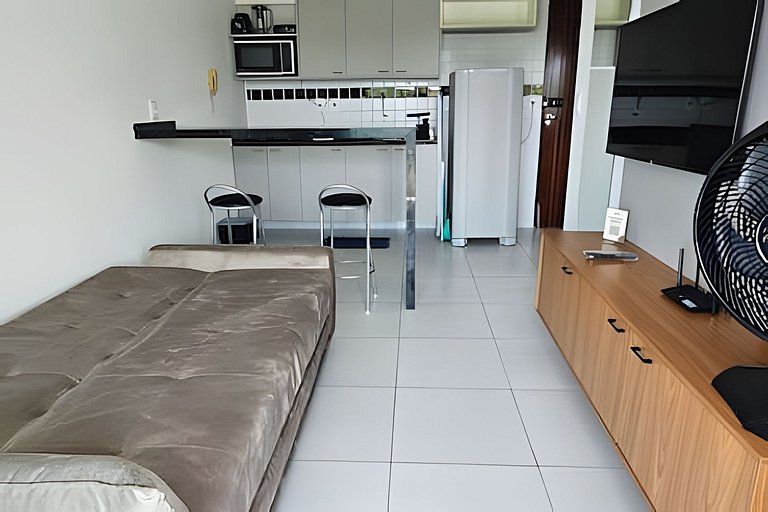 BESSA VISTA MAR, 100m da orla, 1 dorm. e garagem