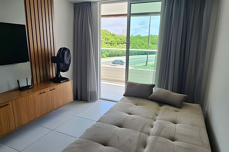 BESSA VISTA MAR, 100m da orla, 1 dorm. e garagem