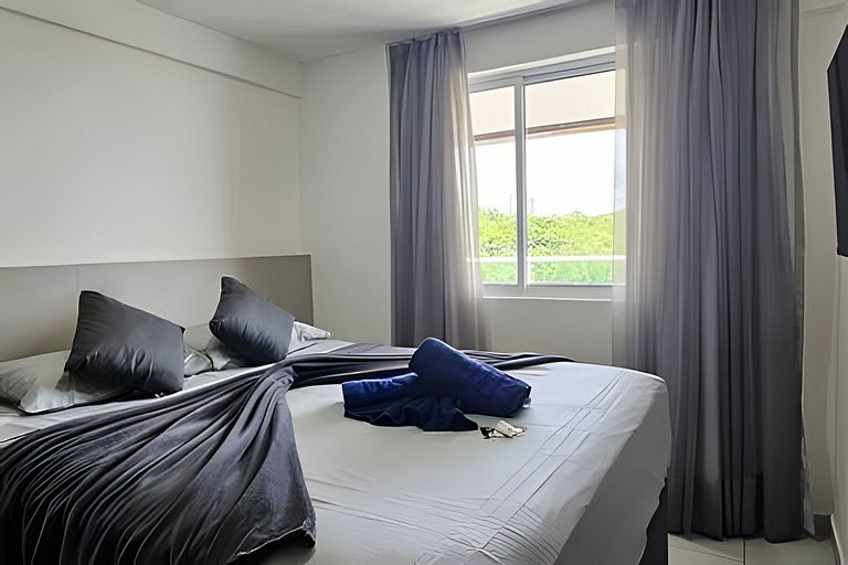 BESSA VISTA MAR, 100m da orla, 1 dorm. e garagem