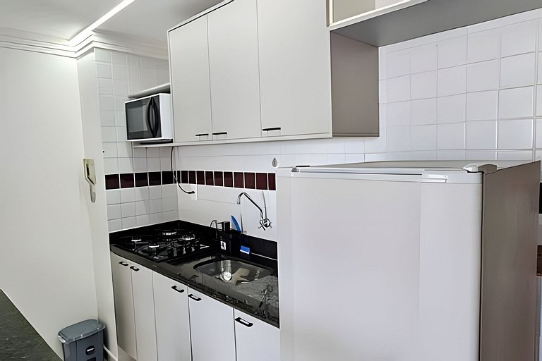 Vista Mar Bessa, 100m da orla, 1 dorm. e garagem