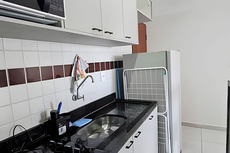 Vista Mar Bessa, 100m da orla, 1 dorm. e garagem