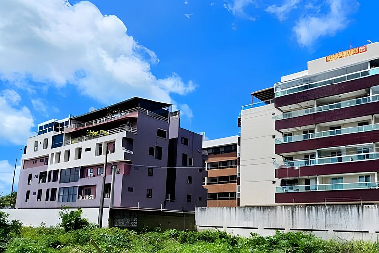 Vista Mar Bessa, 100m da orla, 1 dorm. e garagem