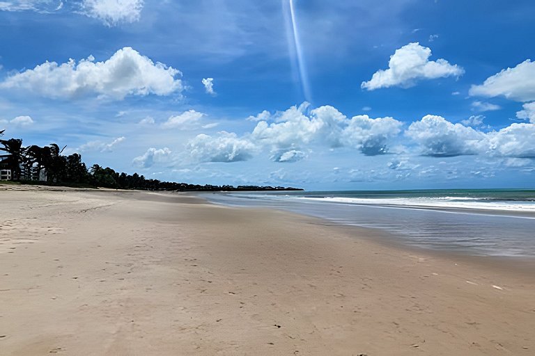 Vista Mar Bessa, quarteirão na areia, piscina