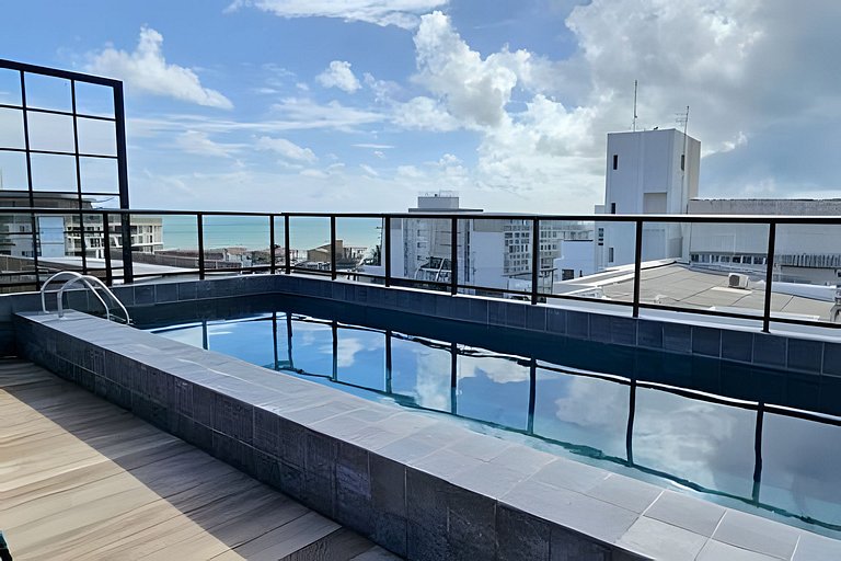 SUÍTE NOVA, piscina e garagem - Jardim Oceania