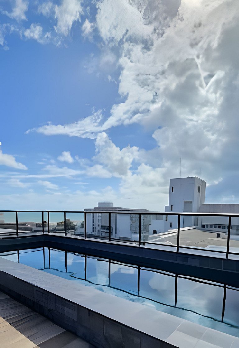 SUÍTE NOVA, piscina e garagem - Jardim Oceania