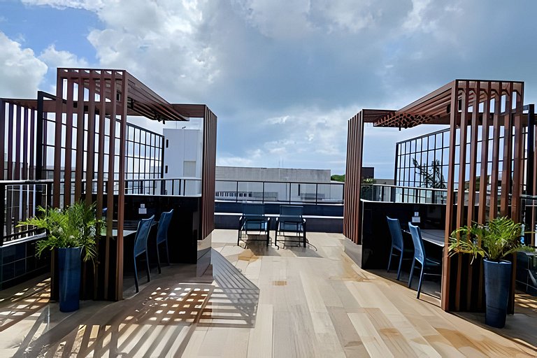 SUÍTE NOVA, piscina e garagem - Jardim Oceania