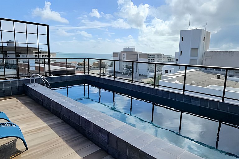 SUÍTE NOVA, piscina e garagem - Jardim Oceania