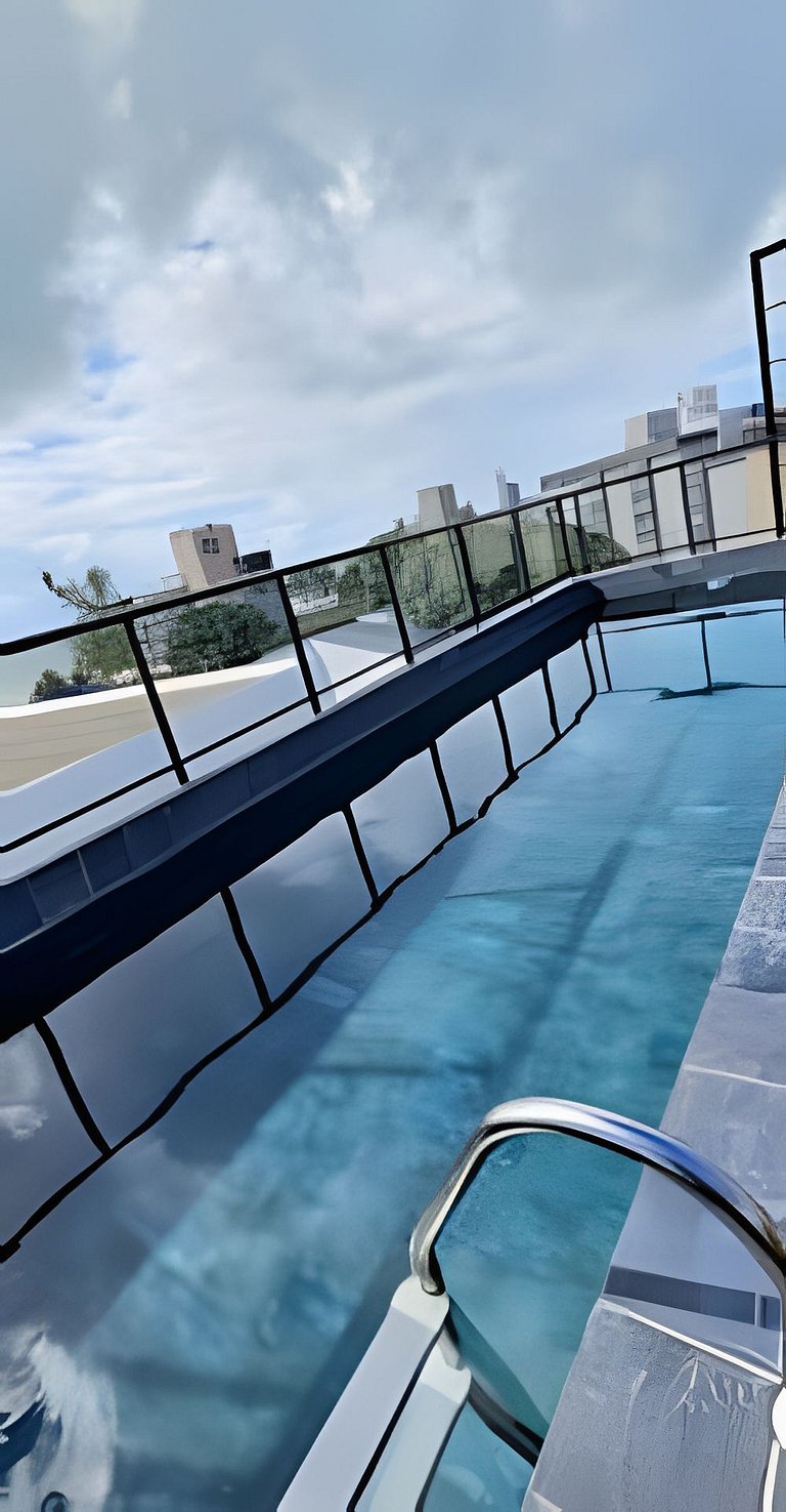 SUÍTE NOVA, piscina e garagem - Jardim Oceania
