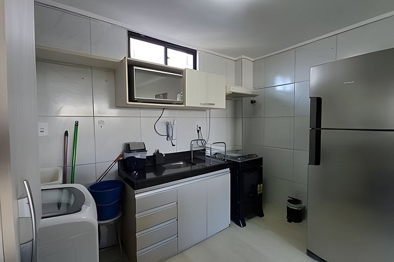 2 Quartos - Intermares - Até 6 pessoas - Garagem