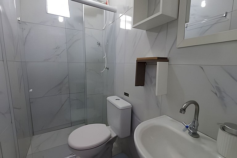 2 Quartos - Intermares - Até 6 pessoas - Garagem