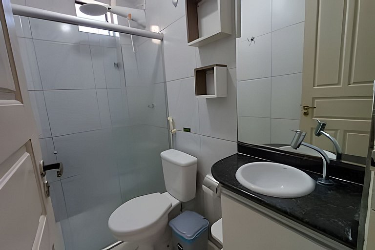 2 Quartos - Intermares - Até 6 pessoas - Garagem